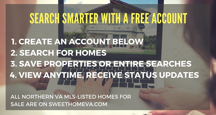 Northern Virginia homebuyers save time and stay organized with a buyer listing account at sweethomeva.com.